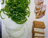 超簡単子供向け☆厚揚げビザ風炒め♪作り方1写真