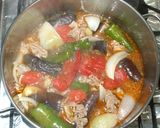 夏野菜と牛肉のスープ♪簡単コンソメなし作り方8写真