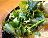 香草たっぷりっ！あんかけアサリバター素麺作り方10写真