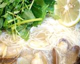 香草たっぷりっ！あんかけアサリバター素麺作り方7写真