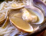 香草たっぷりっ！あんかけアサリバター素麺作り方8写真