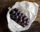 熊本の赤酒と巨峰のゼリー甘酒かけ作り方1写真