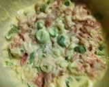 豚こまと長ねぎ・かき揚げ焼き作り方2写真