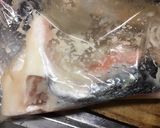 サーモンのカマの塩麹焼き作り方1写真