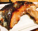 サーモンのカマの塩麹焼き作り方3写真
