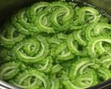 青紫蘇香るゴーヤとチキンのマヨ和え作り方1写真