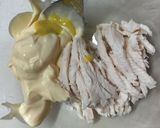 青紫蘇香るゴーヤとチキンのマヨ和え作り方3写真