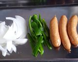 ワンポット✿和風ナポリタン作り方1写真