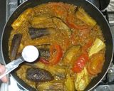 茄子カレー♪簡単・ひき肉とトマト作り方9写真