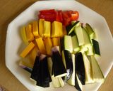 お酢でさっぱり♪夏野菜の香酢浸し作り方3写真