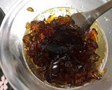 豆苗と鶏肉のサラダ☆手作りポン酢ジュレ作り方5写真