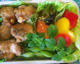 お弁当のすき間にハートのパプリカ作り方4写真