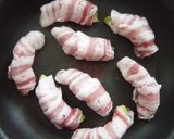 アボカドの肉巻き、甘辛だれ。作り方4写真