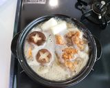 鍋焼き月見うどん作り方2写真