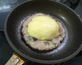 茄子入りチーズin和風ハンバーグ作り方6写真