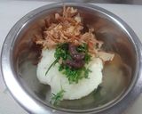茄子入りチーズin和風ハンバーグ作り方10写真