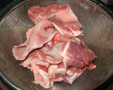 圧力鍋de牛すじカレー♪作り方1写真