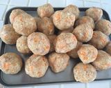 野菜たっぷり肉団子作り方1写真