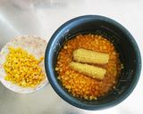炊飯器で夏の味!焼きとうもろこしのおこわ作り方6写真