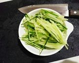 ～きゅうりの生ハム巻き～作り方2写真