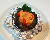 王さましいたけのホイルチーズ焼き作り方3写真