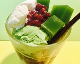 抹茶寒天◇抹茶パフェ☆カンタン作り方2写真
