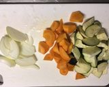 夏野菜のトマトカレー♪作り方1写真