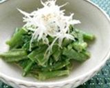 つるむらさきのゴマ和え作り方3写真