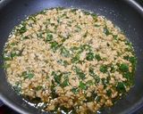簡単！ニラと合いびき肉の花椒炒め(丼)作り方3写真
