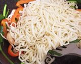 パッタイ風★エスニック焼きうどん♬作り方9写真