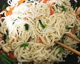 パッタイ風★エスニック焼きうどん♬作り方10写真