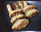 豚肉とゴーヤで夏のエスニックバーグ作り方4写真
