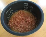 乾燥小エビで香りおこわ作り方5写真