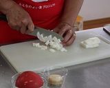 オクラのカラフル酢の物作り方3写真