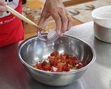 オクラのカラフル酢の物作り方4写真