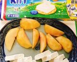 桃とクリームチーズ・生ハムのピンチョス作り方1写真