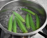 ごま和えオクラのトロトロ冷や奴作り方1写真