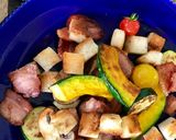 焼きロメインレタスとベーコンのサラダ作り方3写真