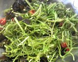 91円酢漬け　おかひじき＋きくらげ作り方3写真