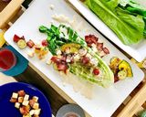 焼きロメインレタスとベーコンのサラダ作り方6写真