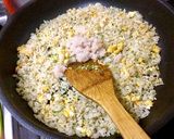 蟹缶あんかけチャーハン作り方10写真