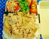 ご飯にかけたい♡豚ごぼうのピリ辛味噌炒め作り方3写真