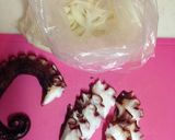 タコのカルパッチョにすっぽんスープ作り方1写真