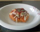 総菜コロッケとトマトソースとのチーズ焼き作り方5写真