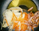 子ども大好き♥残り物でクリームパスタ♪作り方4写真