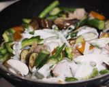 フィリピン★夏野菜と豚肉のココミルク煮作り方7写真