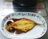 鯵の干物 (アジのひらき) 炊込みご飯作り方5写真