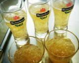 ビール風ゼリー(アップルタイザーゼリー)作り方5写真