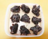よもぎ粒あん★ちぎりパン~きな粉がけ~作り方5写真