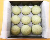 よもぎ粒あん★ちぎりパン~きな粉がけ~作り方11写真